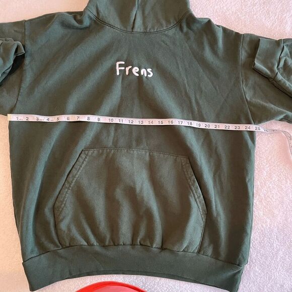 Alien Frens Unisex Hoodie XL Green Pullover Sweatshirt Web3 NFT Community - Picture 5 of 6